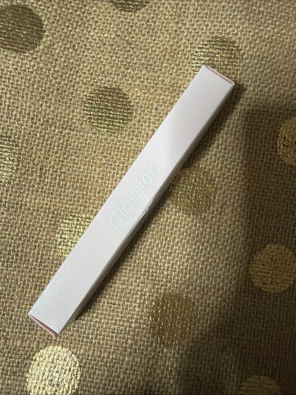 Glossier Pur Eye Tip Liquid Eyeliner - White Packaging with Black Text